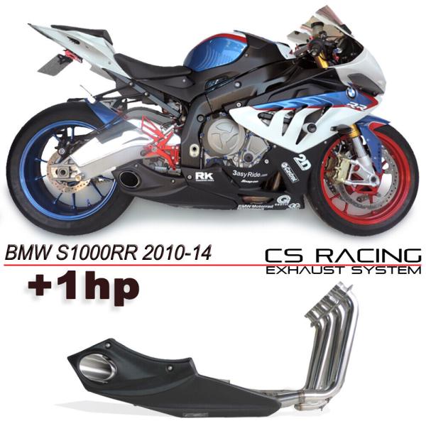 BMW S1000RR 10-14年 CS Racing テイラーメイドスタイル フルエキゾーストマ...