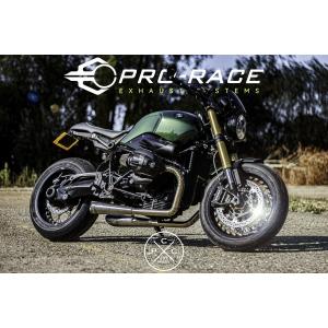 BMW RnineT フルエキゾースト マフラー シルバー FCRオリジナル