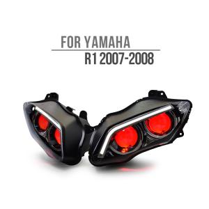 YAMAHA YZF-R1 04-06年 カスタムヘッドライトキット V2 : 輸入
