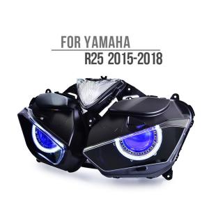 YAMAHA YZF-R25 15-18年 カスタムアイヘッドライト フルLED