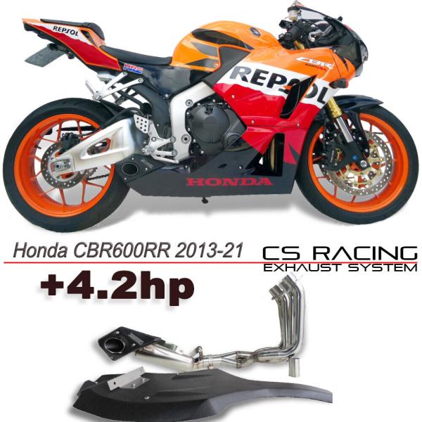HONDA CBR600RR 13-23年 CS Racing テイラーメイドスタイル フルエキゾー...