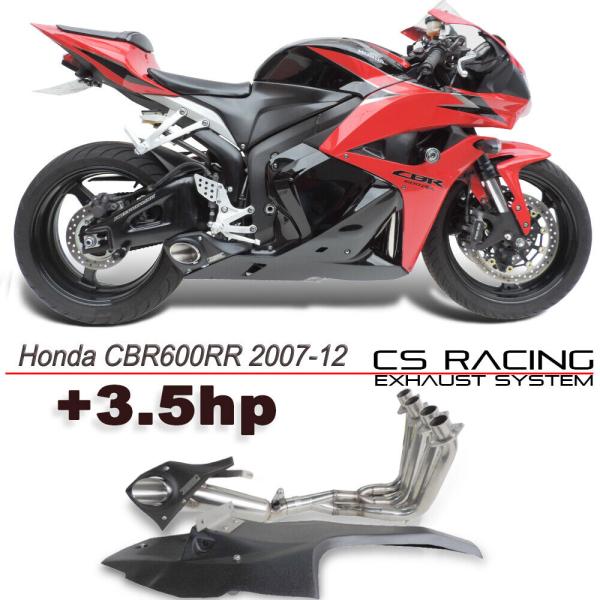 HONDA CBR600RR 07-12年 CS Racing テイラーメイドスタイル フルエキゾー...