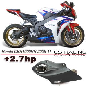 HONDA CBR1000RR 08-11年 CS Racing テイラーメイドスタイル スリップオンマフラー