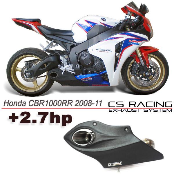 HONDA CBR1000RR 08-11年 CS Racing テイラーメイドスタイル スリップオ...