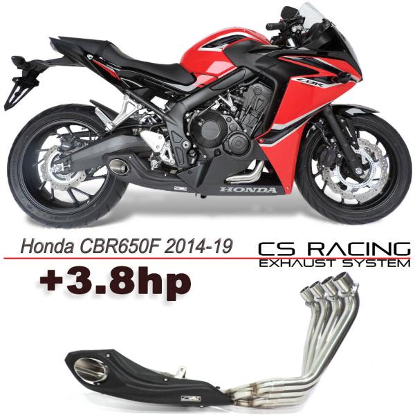HONDA CBR650F 14-19年 CS Racing テイラーメイドスタイル フルエキゾース...