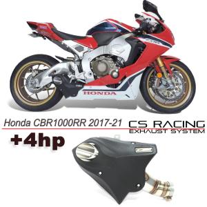 HONDA CBR1000RR SP 17-23年 CS Racing テイラーメイドスタイル スリップオンマフラー