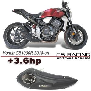 HONDA CB1000R 18-23年 CS Racing テイラーメイドスタイル スリップオンマフラー