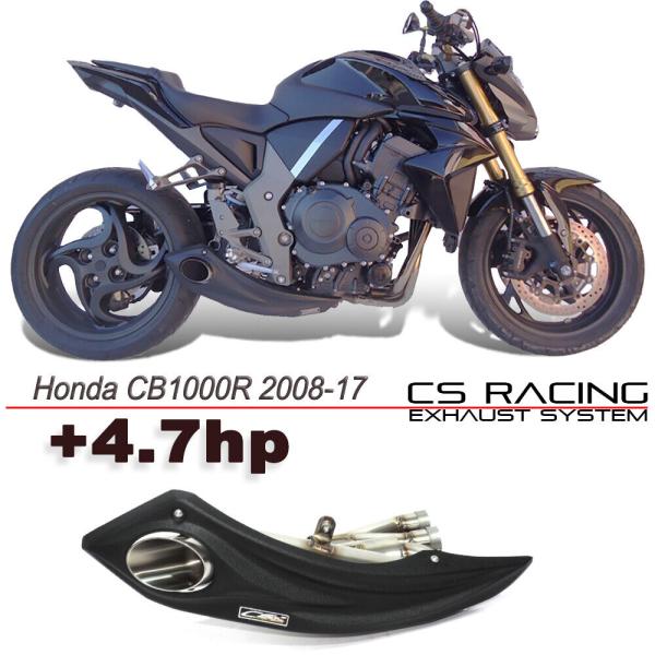 HONDA CB1000R 08-17年 CS Racing テイラーメイドスタイルスリップマフラー