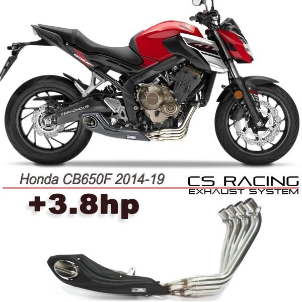 HONDA CB650F 14-19年 CS Racing テイラーメイドスタイル フルエキゾースト...