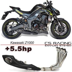 Z1000/Ninja1000 アクラポビッチ チタンスリップオンマフラー AKRAPOVIC (アクラポビッチ) スリップオンライン チタン