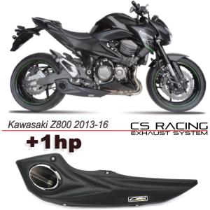 Z900 17-23 SHARK GPスタイル　スリップオンマフラー Kawasaki Z900 17-23年 CS Racing テイラーメイドスタイル