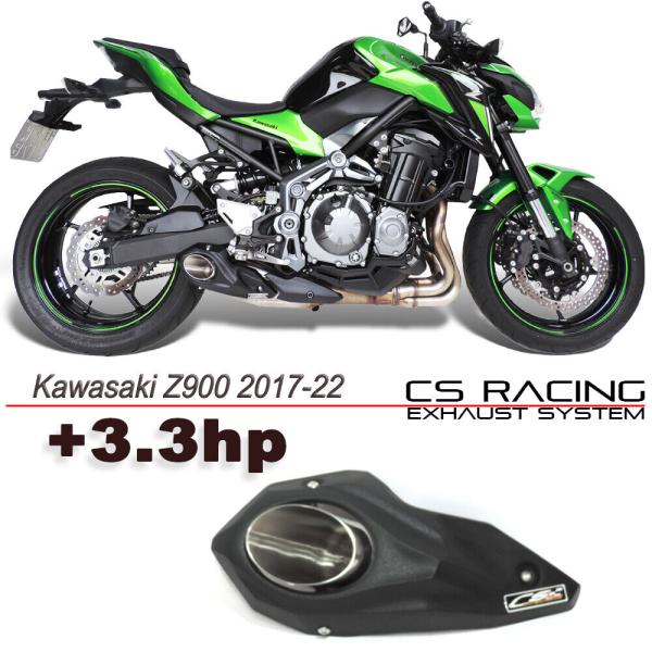Kawasaki Z900 17-23年 CS Racing テイラーメイドスタイル スリップオンマ...