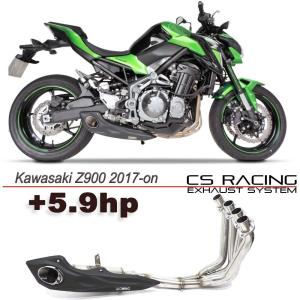 CS Racing Kawasaki Z1000 フルエキゾースト 2010-on Kawasaki Z1000 / ZX1000 / 2010-19 Ninja 1000SX CS