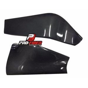 Kawasaki ZX-6R 13-18年 カーボンフレームカバー 左右セット : 輸入