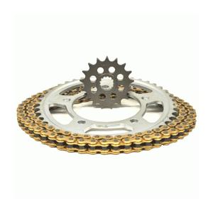 ザムXAM前後スプロケット& DID520VX3ゴールドチェーン　新品3点セット ザムXAM前後スプロケット& DID520VX3ゴールドチェーン 新品3点