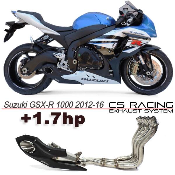 SUZUKI GSX-R1000 12-16年 CS Racing テイラーメイドスタイル フルエキ...