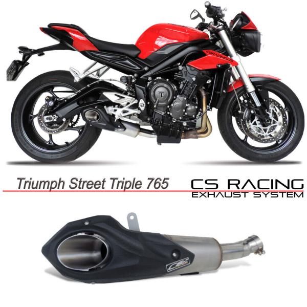 TRIUMPH STREET TRIPLE 765 R/RS/S 17-22年 CS Racing ...