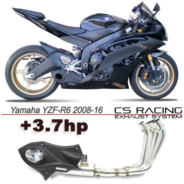 YAMAHA YZF-R6 06-16年 CS Racing テイラーメイドスタイル フルエキゾース...