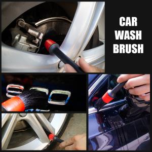 高品質豚毛 洗車ブラシ 5本セット 洗車 愛車...の詳細画像4