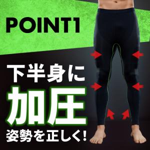 加圧スパッツ メンズ パンツ レギンス 加圧パ...の詳細画像5