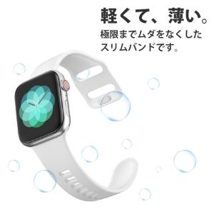 アップルウォッチ バンド シリコン スポーツ ...の詳細画像3