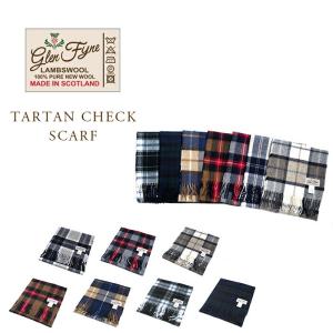 GLEN FYNE（グレンファイン）/TARTAN CHECK SCARF（タータンチェックマフラー）｜travelsshibuya