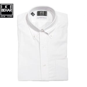 IKE BEHAR（アイクベーハー）/＃MG2100 TRADITIONAL FIT L/S OXFORD SHIRTS（オックスフォード・ボタンダウンシャツ）/white