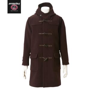 INVERTERE（インバーティアー）/NEWTON ABBOT DUFFLE COAT（ニュートンアボット・ダッフルコート）/dark brown｜travelsshibuya