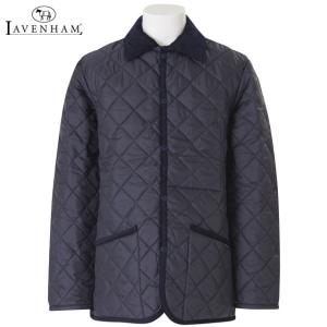 LAVENHAM（ラベンハム）/MEN'S DENHAM（デンハム）QUILTING JACKET /LAVENSTER SUFFOLK NAVY