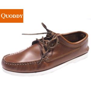 【期間限定３０％OFF！】QUODDY TRAIL MOCCASIN（クオディ・トレイルモカシン）/#501 BLUCHER MOCCASIN（ブルーチャーモカシン）/whisky chrome｜travelsshibuya