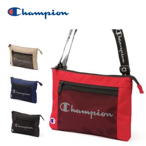 チャンピオン ショルダーバッグ Champion サコッシュ 斜めがけ 小さめ ヒース3 キャンバス メンズ レディース  57427｜travelworld