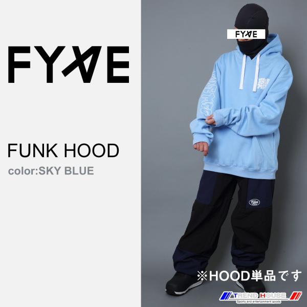 FYVE スノーボードウェア FUNK HOOD(BLUE) サイズM【HOOD単品】