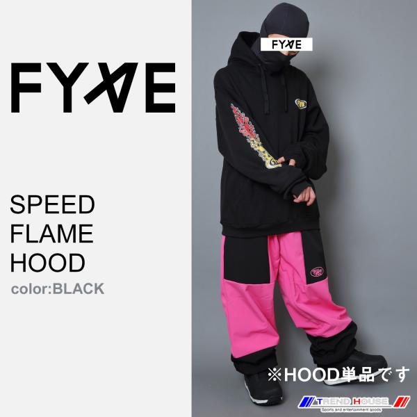 FYVE スノーボードウェア SPEED HOOD(BLACK) サイズXL【HOOD単品】