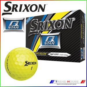 新品未使用 ダンロップ スリクソン 日本未発売 Q-スター プラクティスボール 1ダース DUNLOP SRIXON Q-Star Practice YELLOW