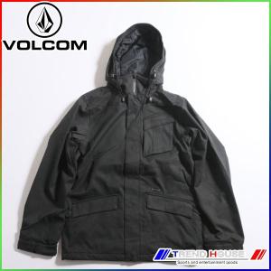 ボルコム  メンズジャケット マイルインスジャケット MAILS INS JKT G0451706-BLK-S VOLCOM｜trdh