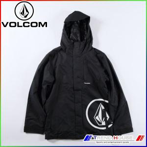 2019 ボルコム メンズスノージャケット 17 ファクトリーインスジャケット 17 FORTY INS JKT G0451908-BLK-S VOLCOM｜trdh