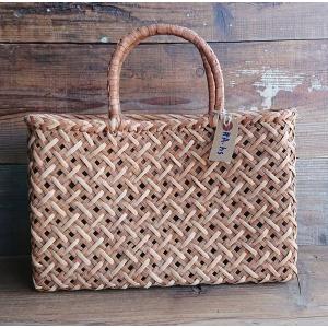 かごバッグ レディースバッグ レディースファッション 山葡萄 籠バッグ