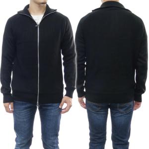 ARMANI EXCHANGE アルマーニエクスチェンジ メンズジップアップニットカーディガン 6LZE2X ZM1LZ ブラック /2022秋冬新作