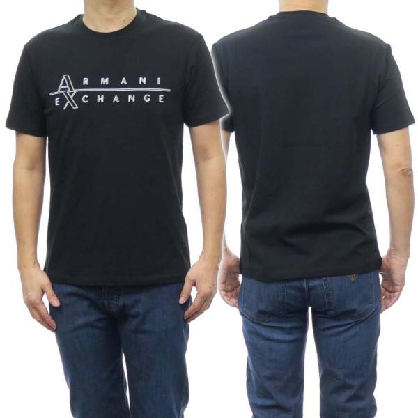 ARMANI EXCHANGE アルマーニエクスチェンジ メンズクルーネックTシャツ 3RZTBR ...