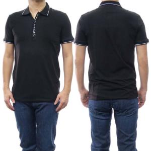 ARMANI EXCHANGE アルマーニエクスチェンジ メンズポロシャツ 8NZF71 ZJH2Z ブラック /定番人気商品｜tre-style