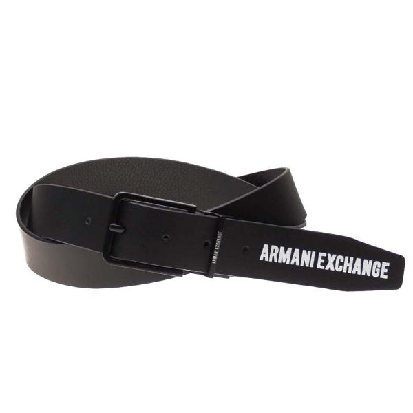 ARMANI EXCHANGE メンズリバーシブルベルト 951394 4R850 ブラック /20...