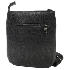 ARMANI EXCHANGE アルマーニエクスチェンジ メンズショルダーバッグ 952526 CC838 ブラック /定番人気商品｜TRE STYLE