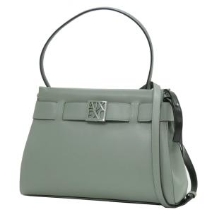 ▲極美品 アルマーニエクスチェンジ AXロゴ 2WAYショルダー ハンドバッグ ARMANI EXCHANGE ショルダーバッグ バッグ 「A|X アルマーニ