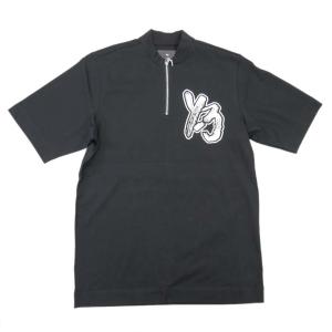 Y-3 ワイスリー メンズ ハーフジップ Tシ...の詳細画像1