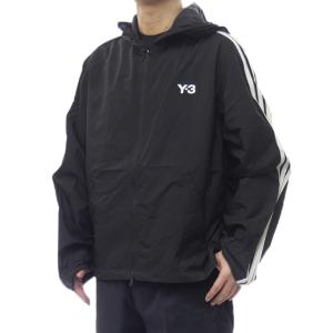 ワイスリー Y-3 トラックジャケット Mサイズ Y-3 (ワイスリー) 胸ロゴ ダブルジップ トラックジャケット 3-STRIPES
