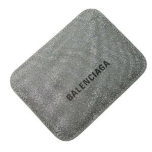 BALENCIAGA バレンシアガ レディースカードケース CASH CARD HOLDER / 593812 21020 グレー｜tre-style