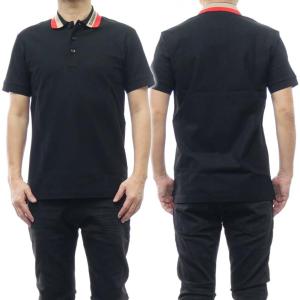 PRADA プラダ  ポロシャツ メンズ M  黒　UJN444 XGS 181 PRADA プラダ ポロシャツ メンズ M 黒 UJN444 XGS 181