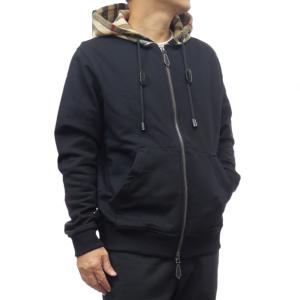 バーバリー　ダウンジャケット フード付き BURBERRY (バーバリー) フード着脱可 ロゴプリント フルジップ