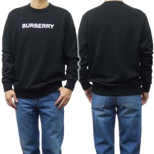 BURBERRY バーバリー メンズトレーナー 8083142 1 / BURLOW CF ブラック /2024春夏新作｜tre-style