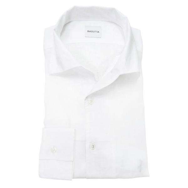 BAGUTTA バグッタ メンズカジュアルシャツ T800 / CAPRI ホワイト